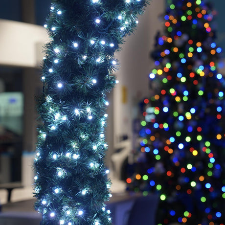 ConnectGo®  2.5m Outdoor Green Commercial Christmas Pre Lit Archway