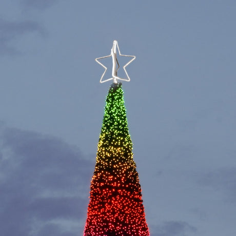 ConnectPro® Connectable Outdoor 3D Star Tree Topper
