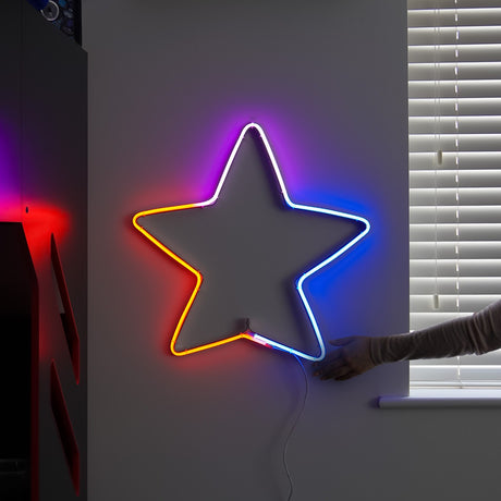 Twinkly Smart App Controlled 56cm Flex Star Light Silhouette - Gen II