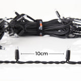 outdoor-led-icicle-lights-connectable-black-rubber-cable