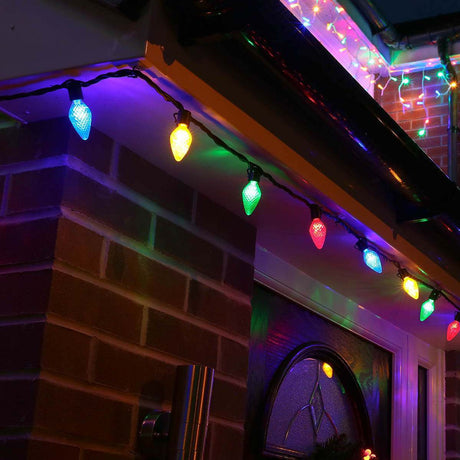 large-pinecone-string-lights-connectable-black-rubber-cable