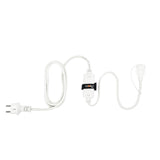 ConnectPro® 2m Starter Cable with EU Plug, Black or White - Powers up to 7600 LEDs