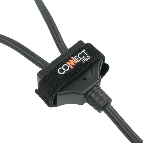 ConnectPro® Y Cord Connector, Connectable, Black or White
