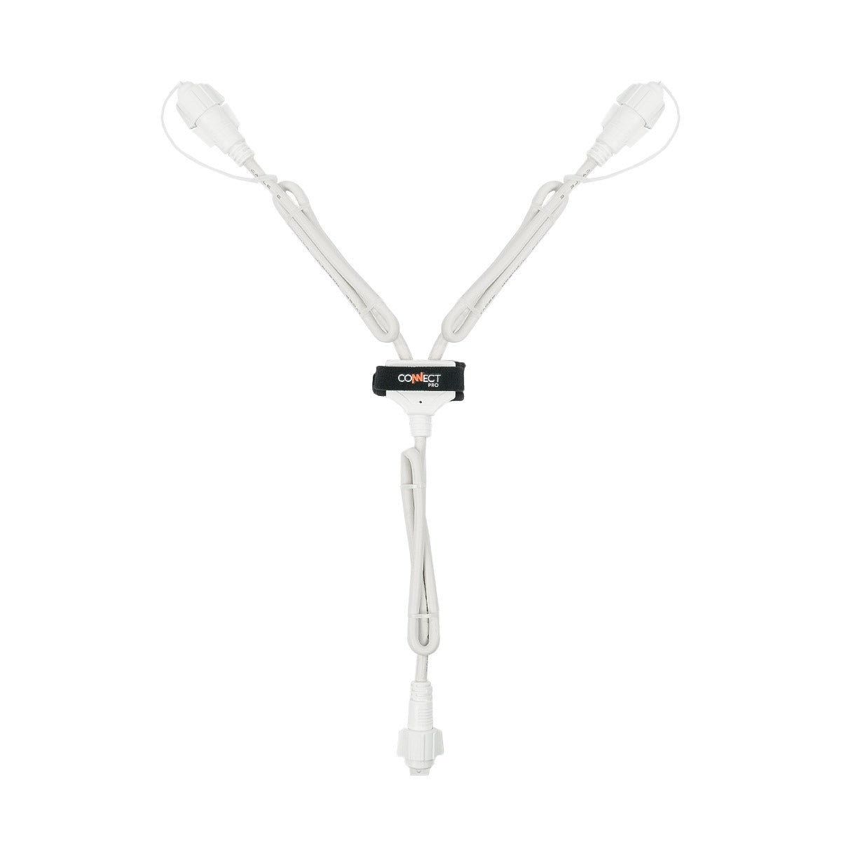 ConnectPro® Y Cord Connector, Connectable, Black or White