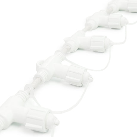 ConnectPro® 9 Port Curtain Connector, Connectable, Black or White