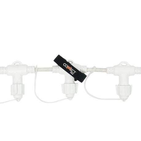 ConnectPro® 9 Port Curtain Connector, Connectable, Black or White