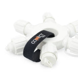 ConnectPro® 5 Port Ring Connector, Connectable, Black or White