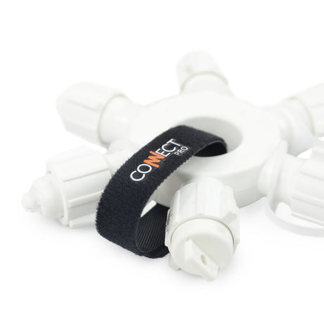 ConnectPro® 5 Port Ring Connector, Connectable, Black or White