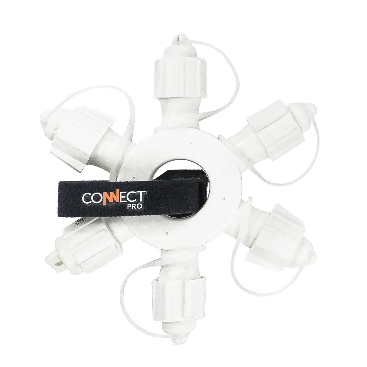 ConnectPro® 5 Port Ring Connector, Connectable, Black or White