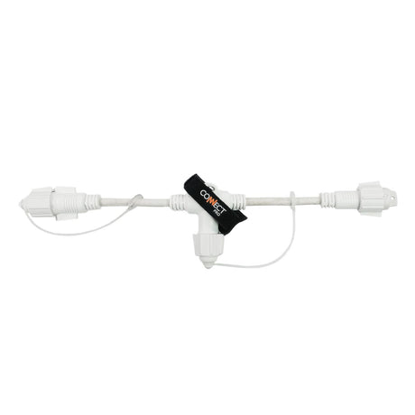 ConnectPro® T Cord Connector, Connectable, Black or White
