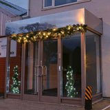 ConnectPro®  Outdoor LED Garland, Connectable, Black Rubber Cable
