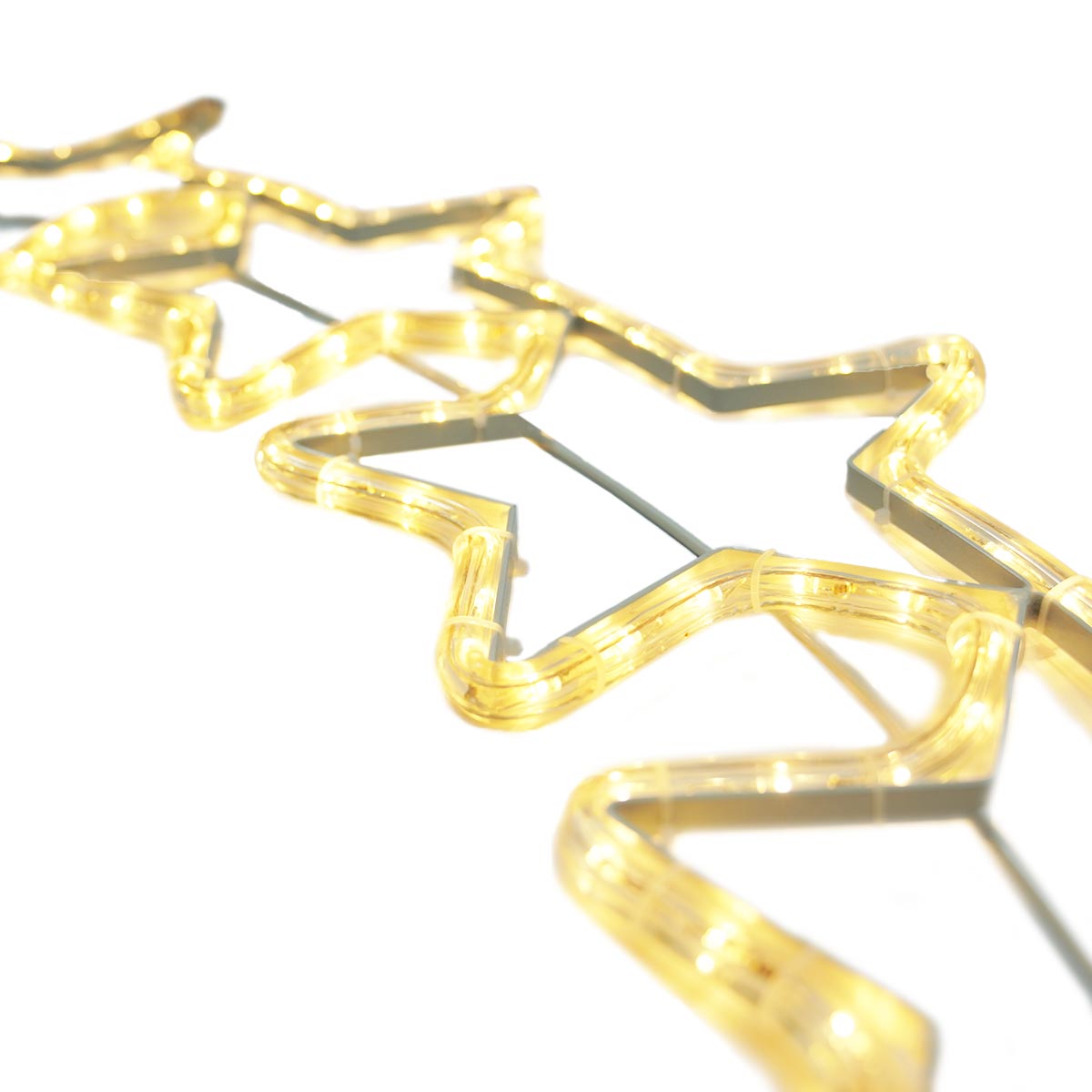 ConnectPro® 1.2m Connectable Framed Rope Light Outdoor Star Silhouette
