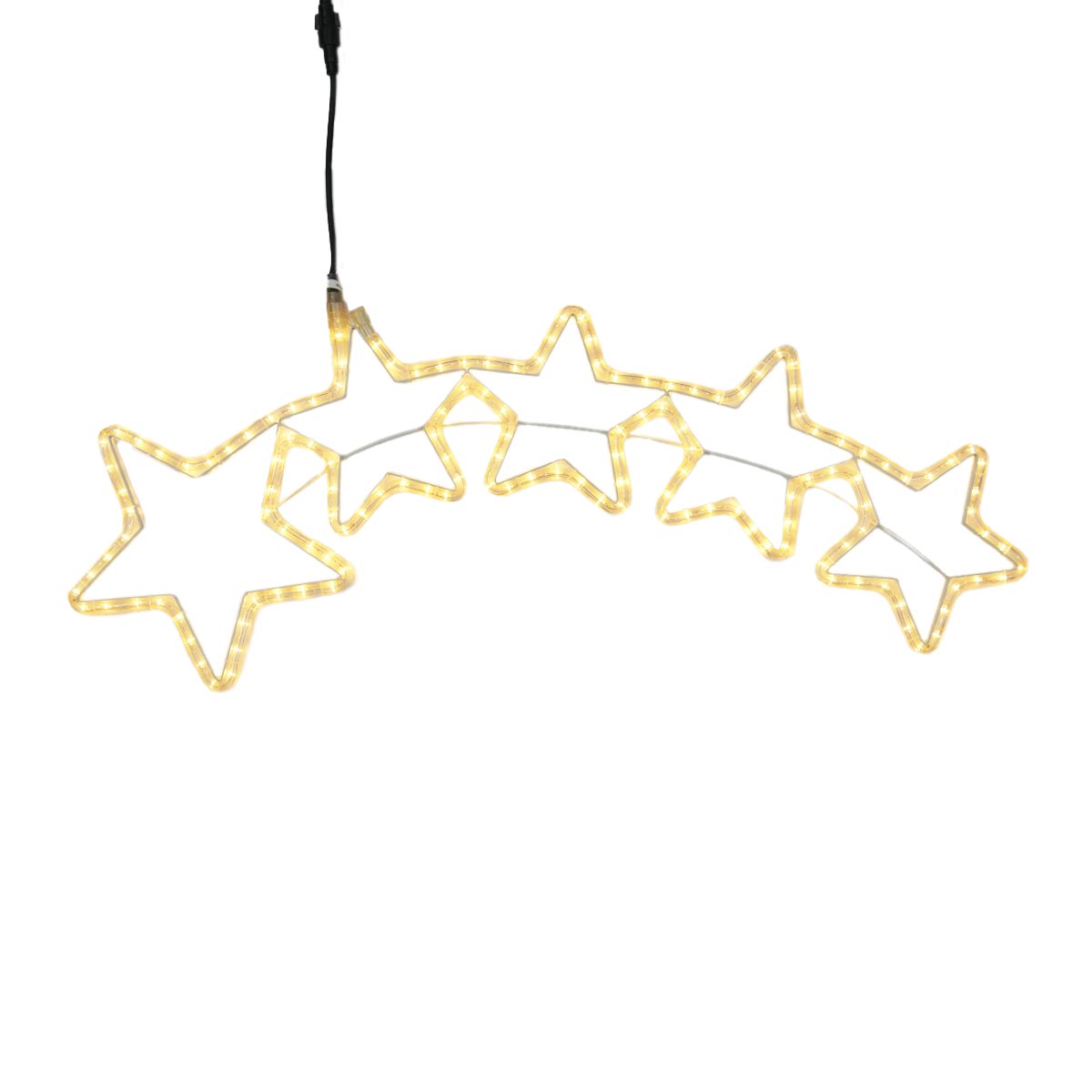 ConnectPro® 1.2m Connectable Framed Rope Light Outdoor Star Silhouette