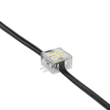 ConnectPro® Permanent Outdoor Lights, Black Rubber Cable