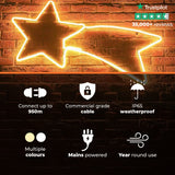 ConnectPro® 1.2m Connectable LED Neon Flex Outdoor Shooting Star Light
