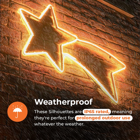 ConnectPro® 1.2m Connectable LED Neon Flex Outdoor Shooting Star Light