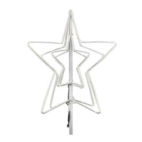 ConnectPro® 85cm Outdoor LED Deluxe Christmas Tree Star Topper, Connectable
