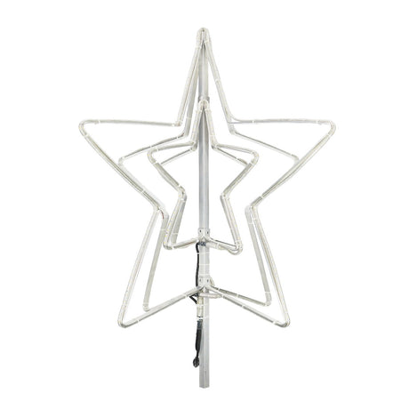 ConnectPro® 85cm Outdoor LED Deluxe Christmas Tree Star Topper, Connectable