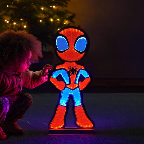 60cm ©Disney Spidey Infinity Mirror Light