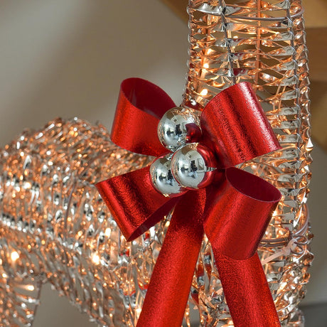 Rose Gold Outdoor Light up Reindeer Family