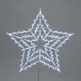 55cm Plug In Hanging LED Star Silhouette