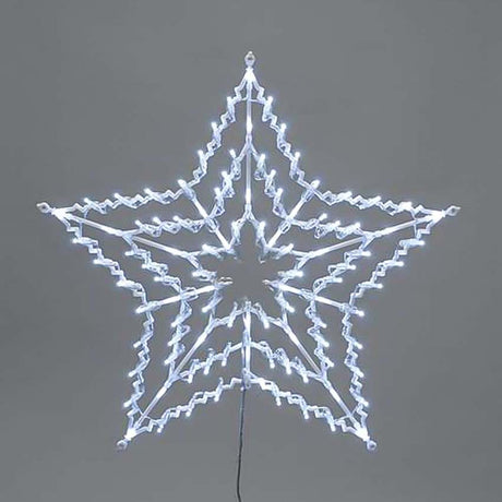 55cm Plug In Hanging LED Star Silhouette