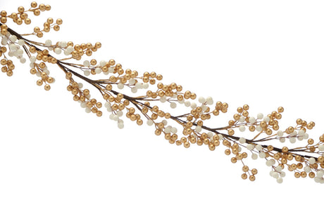 1.3m Cluster Berry Christmas Garland