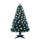 Fibre Optic White and Warm White Christmas Tree