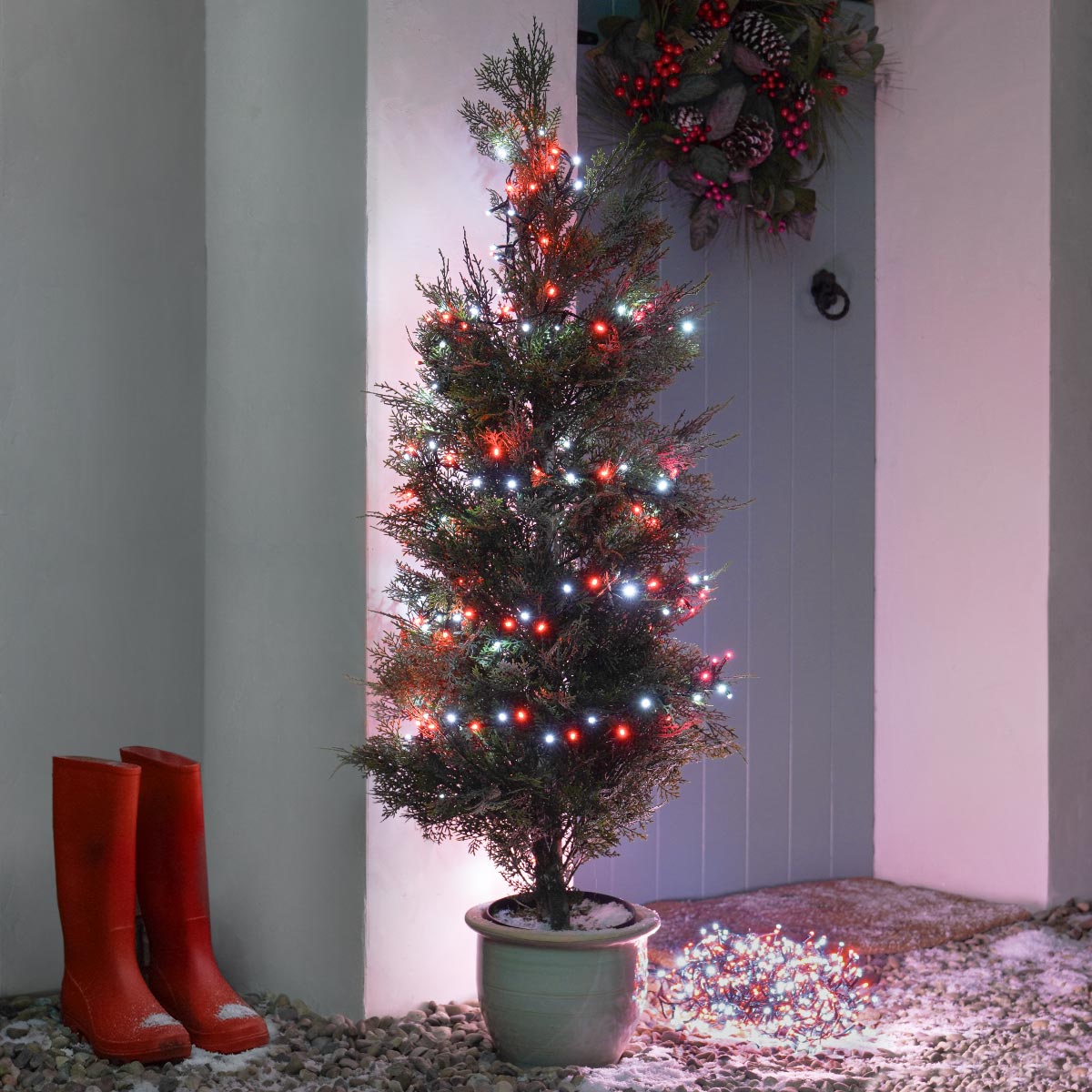 Indoor & Outdoor Twinkling Christmas Tree Fairy Lights