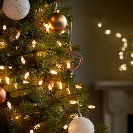Indoor & Outdoor Traditional Diamond Christmas Tree Fairy Lights