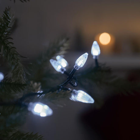 Indoor & Outdoor Traditional Diamond Christmas Tree Fairy Lights