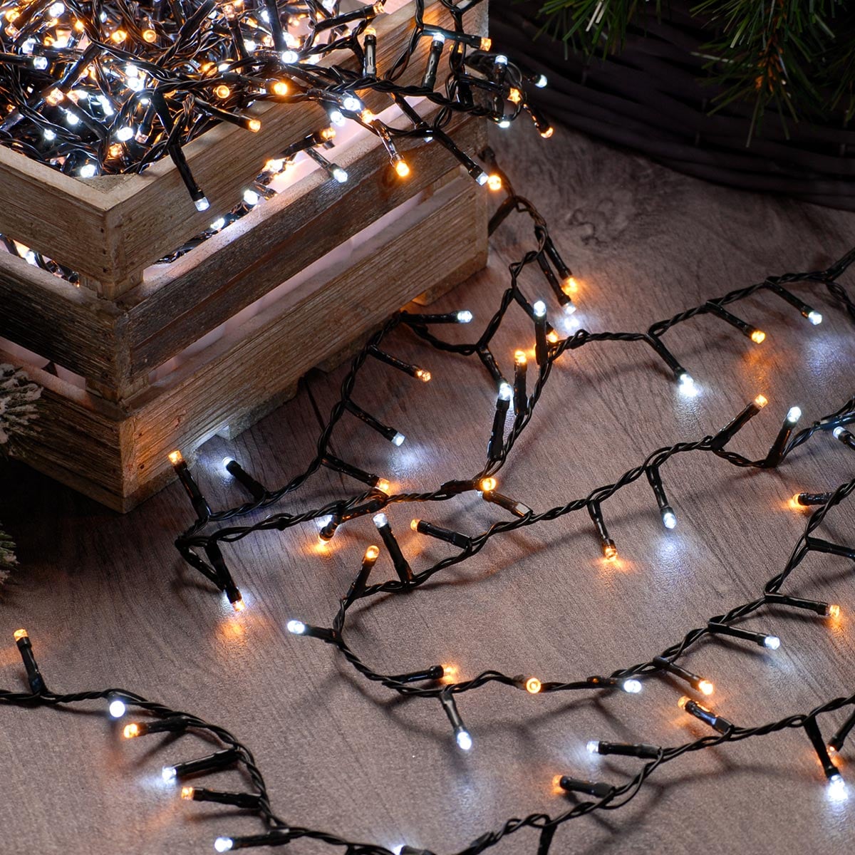 Indoor & Outdoor Twinkling Christmas Tree Fairy Lights