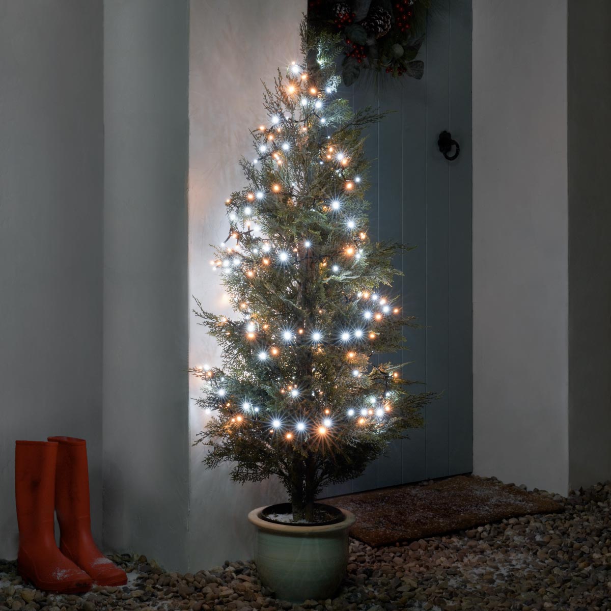 Indoor & Outdoor Twinkling Christmas Tree Fairy Lights