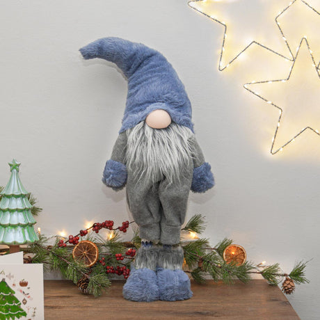 58cm Blue Christmas Gonk Figure
