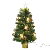 Fibre Optic Lantern Christmas Tree