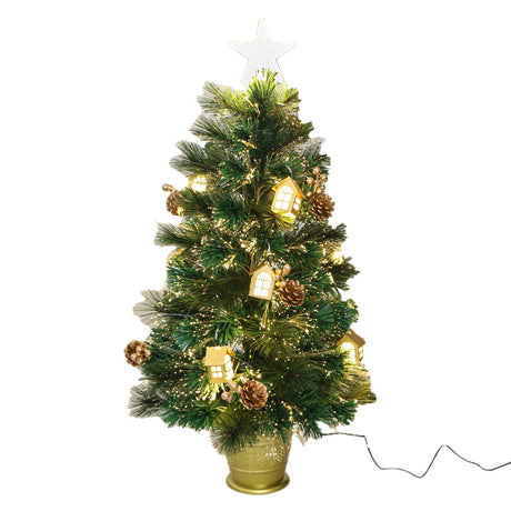 Fibre Optic Lantern Christmas Tree