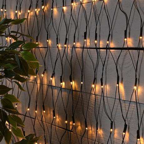 Outdoor Firefly Net Lights, Warm White LEDs