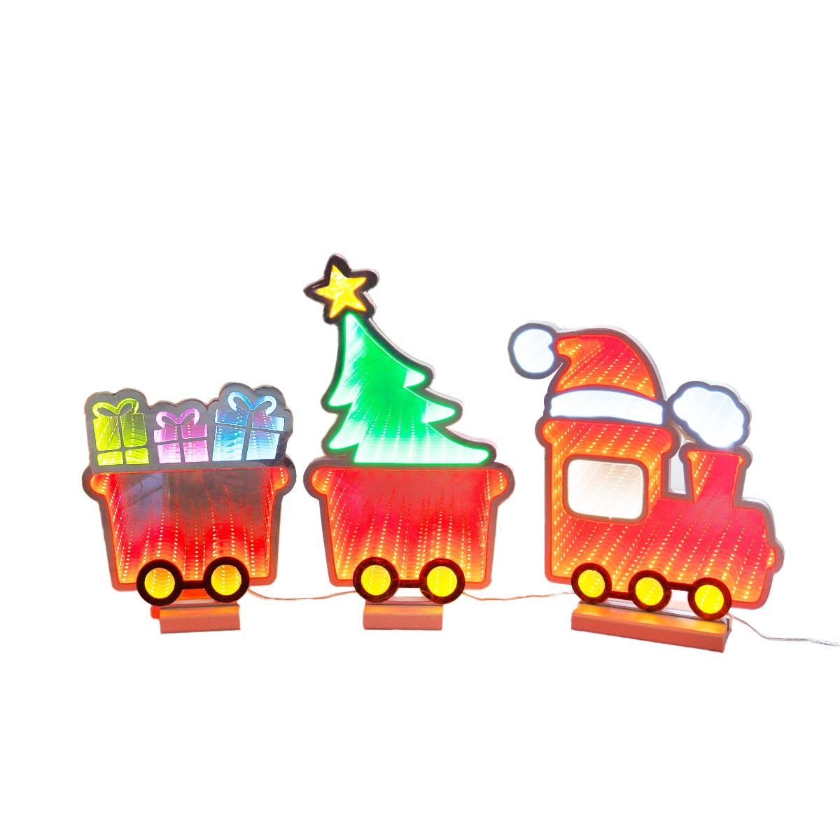 70cm Infinity Christmas Light Train
