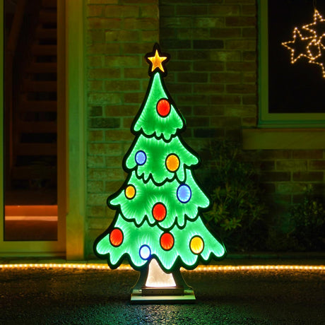 1.2m Outdoor Infinity Christmas Light Tree