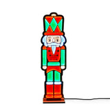 Outdoor Infinity Christmas Light Nutcracker