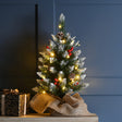 60cm Berry & Pinecone Battery LED Mini Christmas Tree