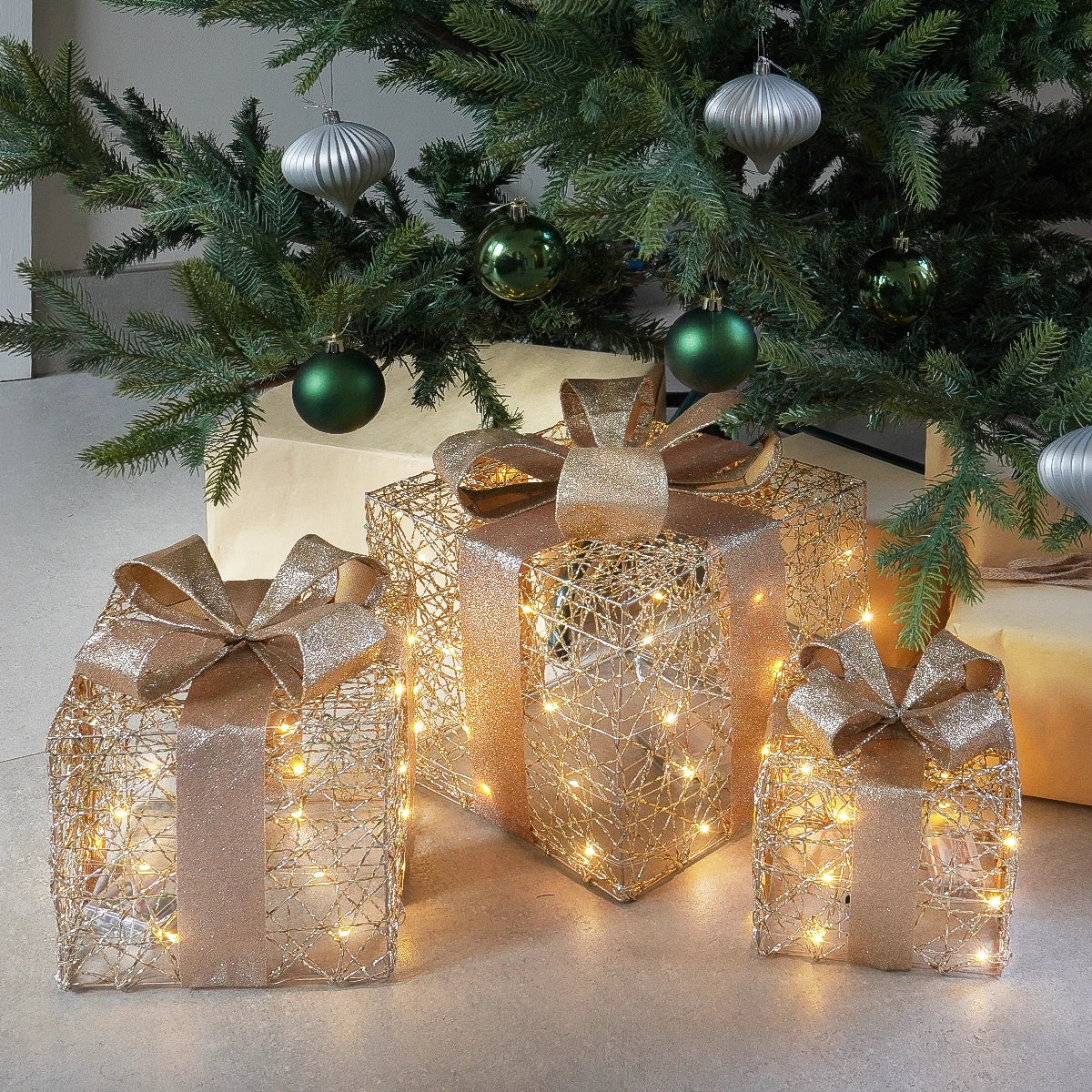 set-of-3-bo-lit-silver-shimmer-parcels