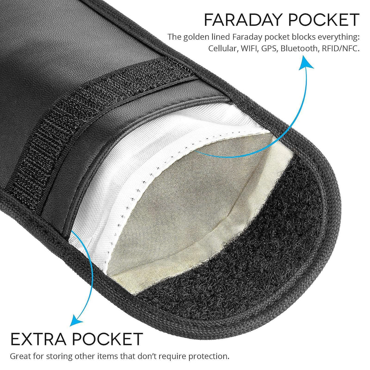 Disklok RFID Faraday Signal Blocking, 14cm