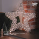 50cm LED Star Light Outdoor Christmas Decoration Silver Twist