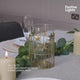 Gold Stars Christmas Candle Holder Lantern 20cm