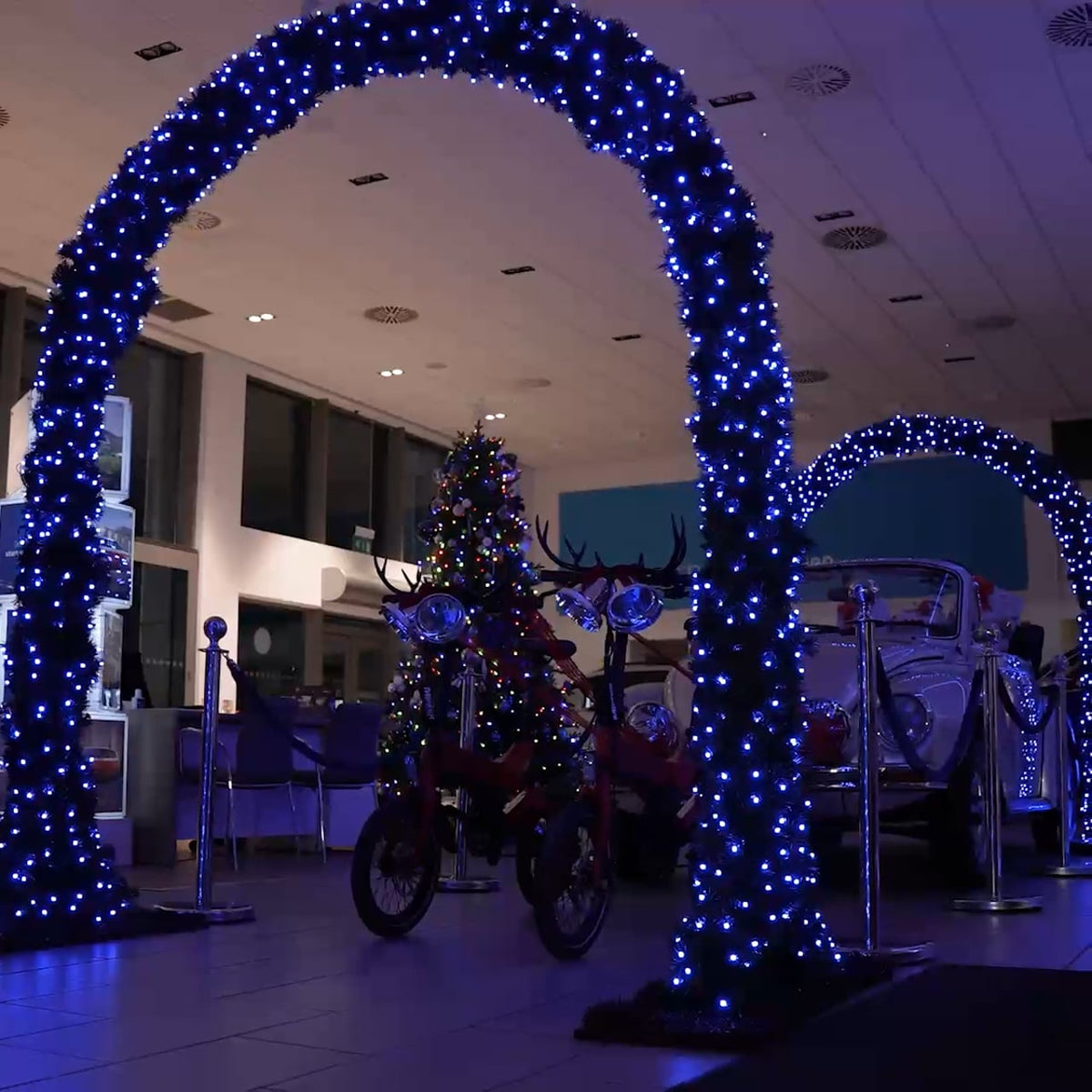 2-5m-outdoor-green-commercial-christmas-pre-lit-archway-connectgor-leds