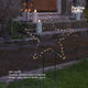 Outdoor Battery Star Christmas Stake Light Warm White 22cm