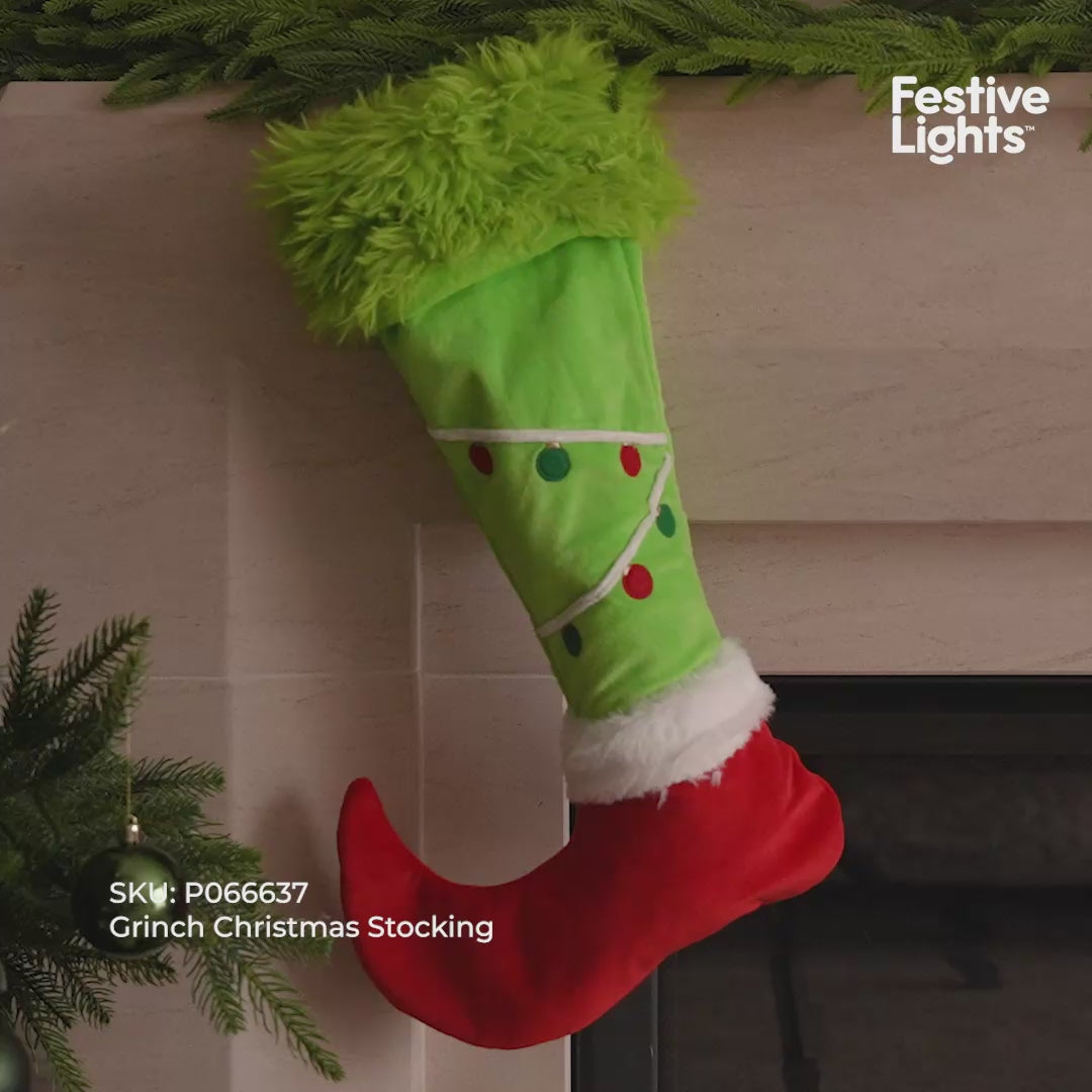 Grinch Christmas Stocking