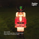 61cm Nutcracker Blow Mould Outdoor Figure Retro Christmas Light
