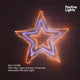 77cm Star Light Outdoor Christmas Silhouette Window Light